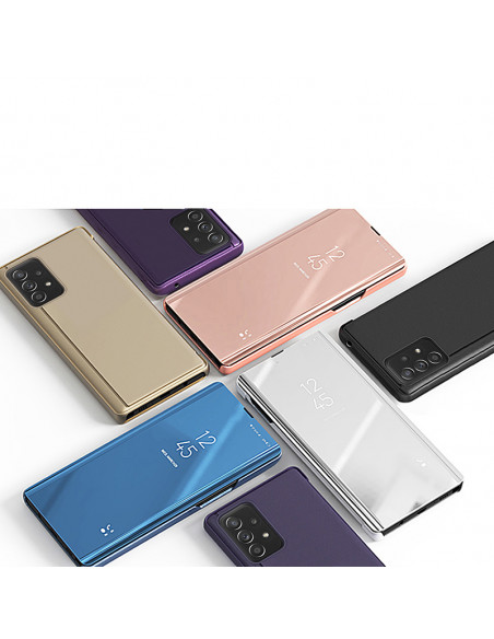 
Samsung Galaxy A73 Clear View dėklas – juodas
