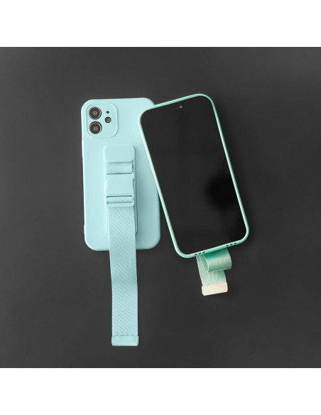 
Silikoninis dėklas su virvele, skirtas „Xiaomi Redmi Note 11 Pro“ – juodas
