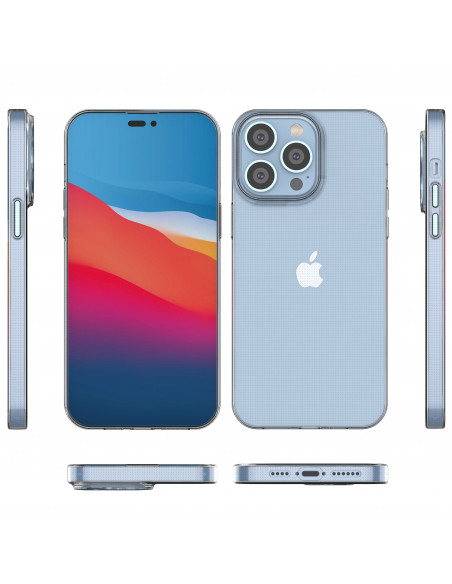 
Gelio dėklas, skirtas „iPhone 14 Pro Max Ultra Clear 0.5mm“ – skaidrus
