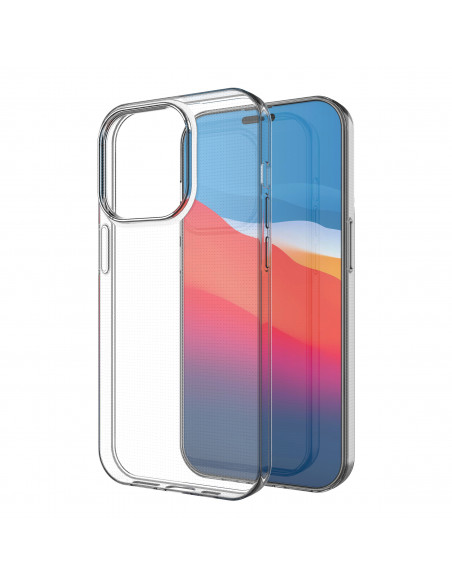 
iPhone 14 Pro Ultra Clear 0.5mm gelio dėklas - skaidrus
