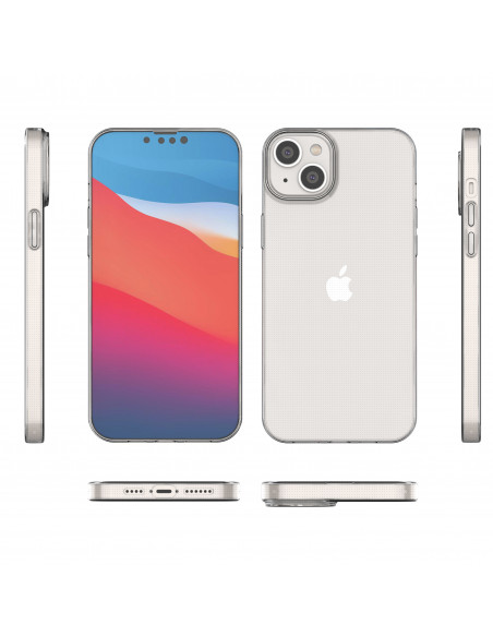 
Gelio dėklas, skirtas „iPhone 14 Plus Ultra Clear 0.5mm“ – skaidrus
