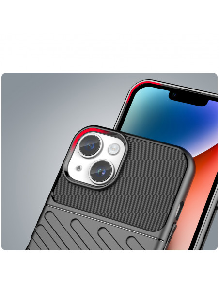 
Šarvuotas dėklas, skirtas „iPhone 14 Plus“ „Thunder Case“ – juodas

