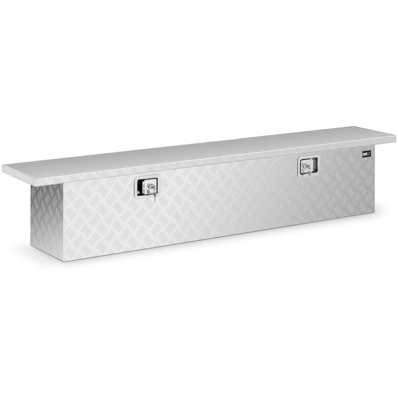 Rakinama aliuminio transportavimo įrankių dėžė 180 l 176 x 30 x 34,5 cm
