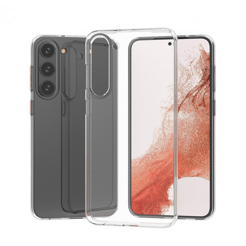 
Plonas 0,5 mm dėklas, skirtas „Samsung Galaxy S23“ - skaidrus
