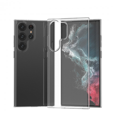 
Plonas 0,5 mm dėklas, skirtas „Samsung Galaxy S23 Ultra“ – skaidrus
