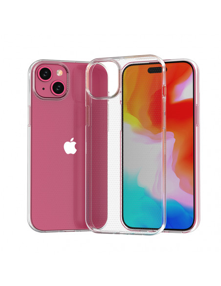 
„iPhone 15 Plus“ itin skaidrus dėklas – permatomas
