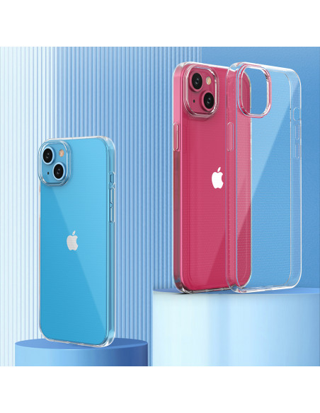 
„iPhone 15 Plus“ itin skaidrus dėklas – permatomas
