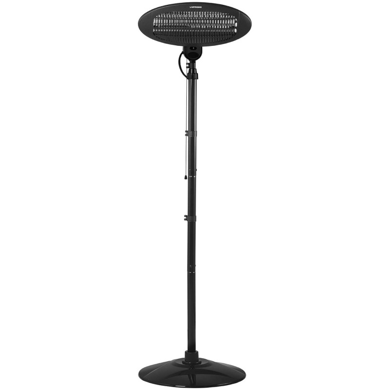 Radiatorinės šildymo lempos infraraudonųjų spindulių šildytuvas stovi 2000 W