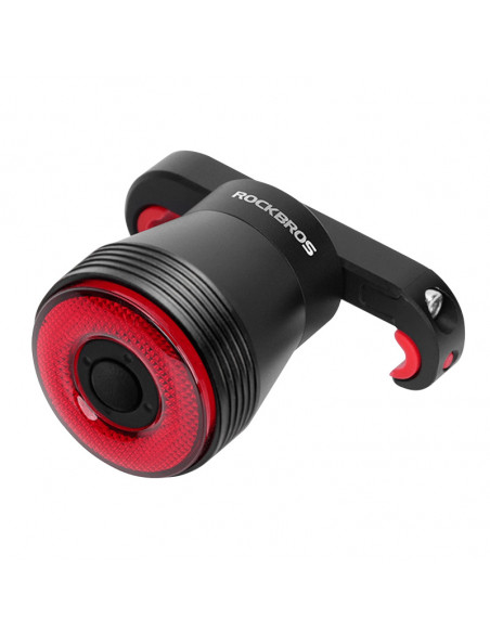 
Q5 galinis dviračio žibintas su išmania stabdymo sistema – juodas
