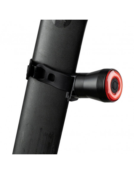 
Q5 galinis dviračio žibintas su išmania stabdymo sistema – juodas
