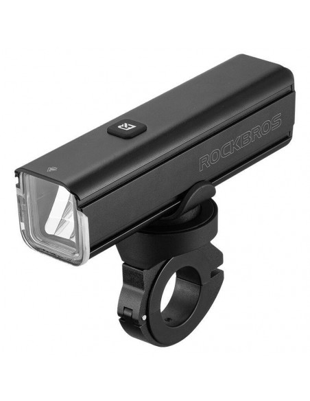 
1000 lm priekinis dviračio žibintas su USB-C - USB-A laidu - juodas
