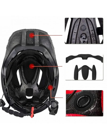 
Vaikiškas dviračio šalmas su nuimamu smakru, M dydis - violetinė ir rožinė
