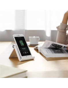 
Universalus išmaniojo telefono ir planšetinio kompiuterio stovas – juodas
