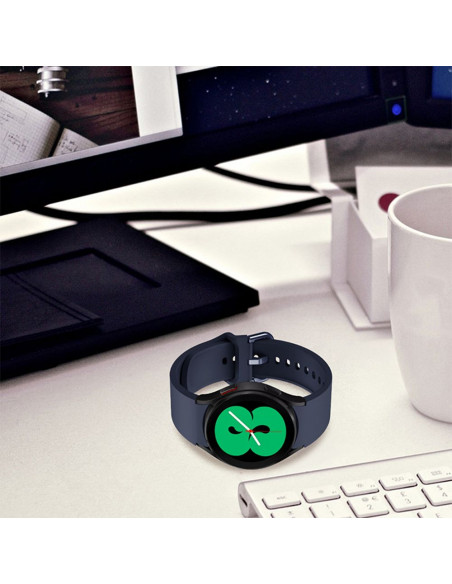 
„Samsung Galaxy Watch 4 / 5 / 5 Pro / 6 / 7 / FE IconBand“ dirželis – juodas
