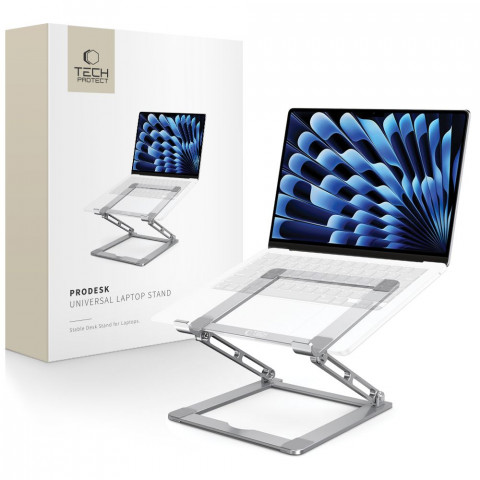 
Universalus sulankstomas stovas nešiojamiesiems kompiuteriams iki 17 colių – pilkas
