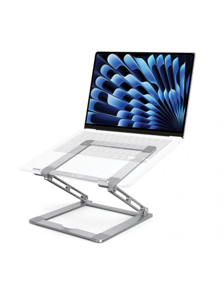 
Universalus sulankstomas stovas nešiojamiesiems kompiuteriams iki 17 colių – pilkas
