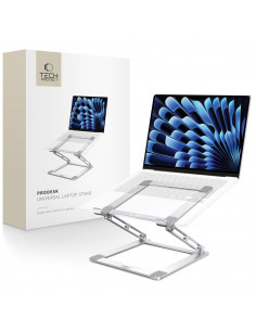 
Universalus sulankstomas stovas nešiojamiesiems kompiuteriams iki 17 colių - sidabrinis
