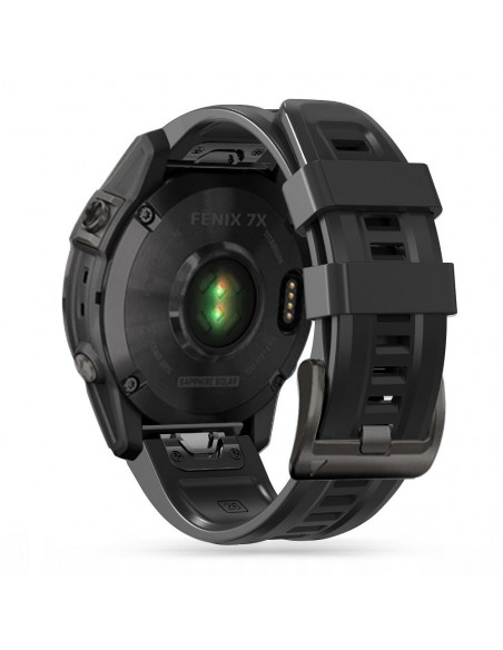 
„Garmin Fenix 5 / 6 / 6 Pro / 7 IconBand“ dirželis – juodas
