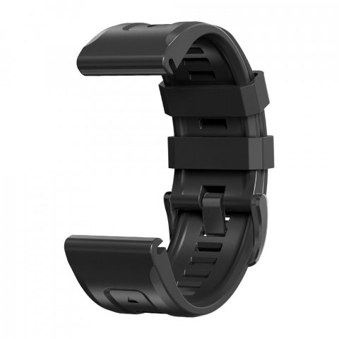 
„Garmin Fenix 5 / 6 / 6 Pro / 7 IconBand“ dirželis – juodas
