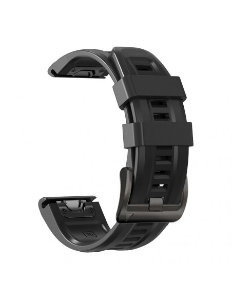 
„Garmin Fenix 5 / 6 / 6 Pro / 7 IconBand“ dirželis – juodas
