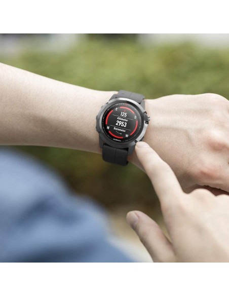 
„Garmin Fenix 5 / 6 / 6 Pro / 7 IconBand“ dirželis – juodas
