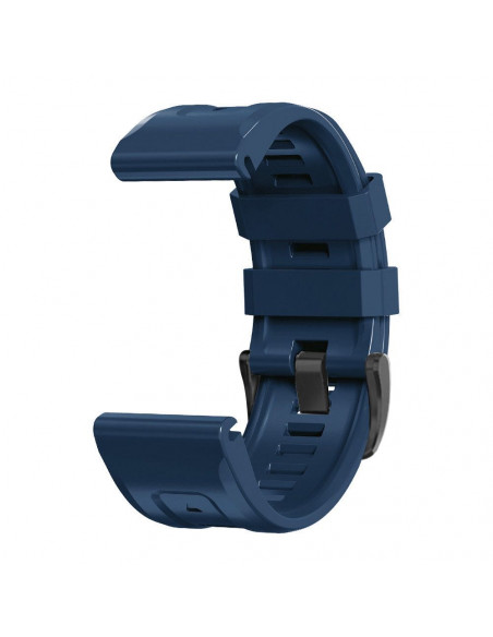 
„Garmin Fenix 3 / 5X / 3HR / 5X Plus / 6X / 6X Pro / 7X IconBand“ dirželis – tamsiai mėlynas

