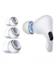 
Ausų antgaliai, skirti „AirPods Pro 1/ 2“, S / M / L dydžių, balti - 6 vnt.
