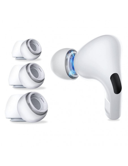 
Ausų antgaliai, skirti „AirPods Pro 1/ 2“, S / M / L dydžių, balti - 6 vnt.
