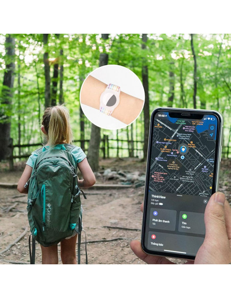 
„Apple AirTag“ vaikiška apyrankė – mėlyna
