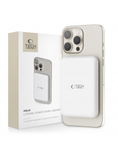 
5000 mAh nešiojama baterija su „MagSafe USB-C“ 15 W ir USB-C laidu – balta
