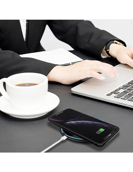 
15 W QI15W-C1 indukcinis įkroviklis - baltas
