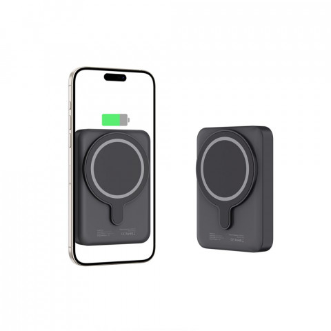 
10000mAh „MagSafe“ USB-C 15 W išorinė baterija su USB-C laidu – juoda
