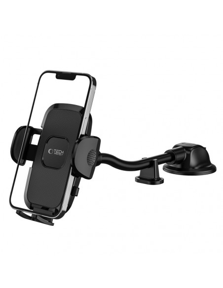 
Automobilinis telefono laikiklis su ilgu laikikliu, juodas
