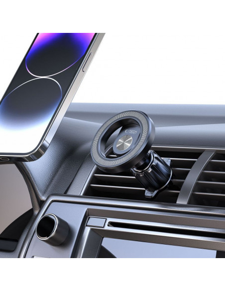 
„MagSafe N53“ automobilio telefono laikiklis oro išleidimo angai – juodas
