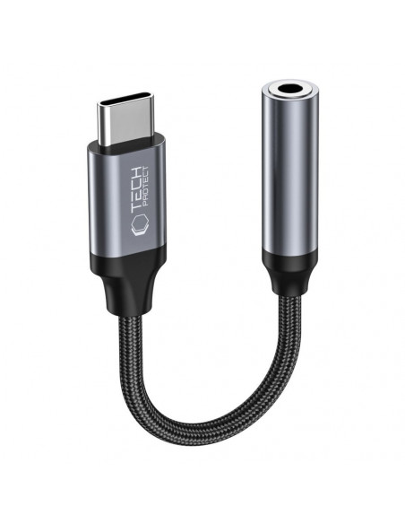 
USB-C adapteris – 3,5 mm mini lizdas – juodas
