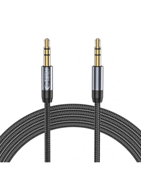 
AUX garso kabelis su mini lizdu 3,5 mm, 1,5 m, juodas
