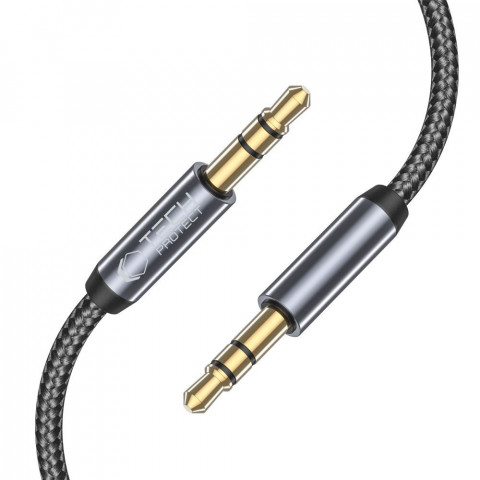 
AUX garso kabelis su mini lizdu 3,5 mm, 1,5 m, juodas
