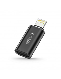 
„iPhone Lightning“ (vyriškas) į USB-C (lizdas) adapteris – juodas
