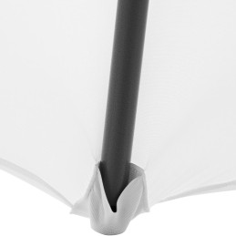 Universalus lankstus užvalkalas apvaliam stalui, sk. 120 cm baltos spalvos