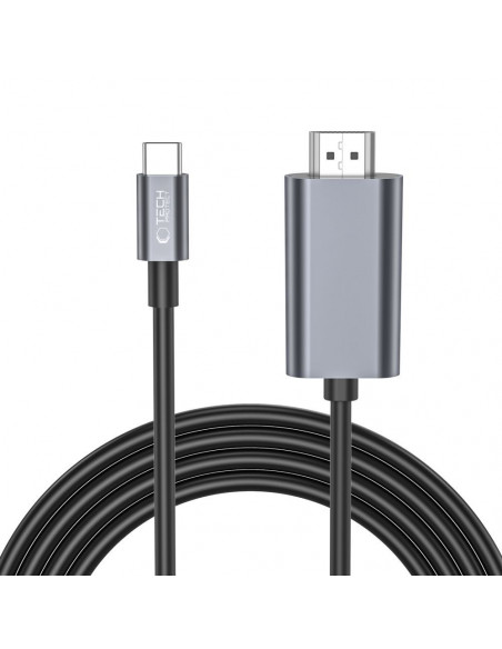 
USB-C - HDMI 4K 60Hz 2m kabelis - juodas
