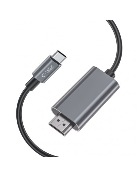
USB-C - HDMI 4K 60Hz 2m kabelis - juodas
