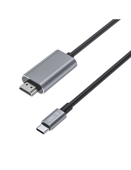 
USB-C - HDMI 4K 60Hz 2m kabelis - juodas
