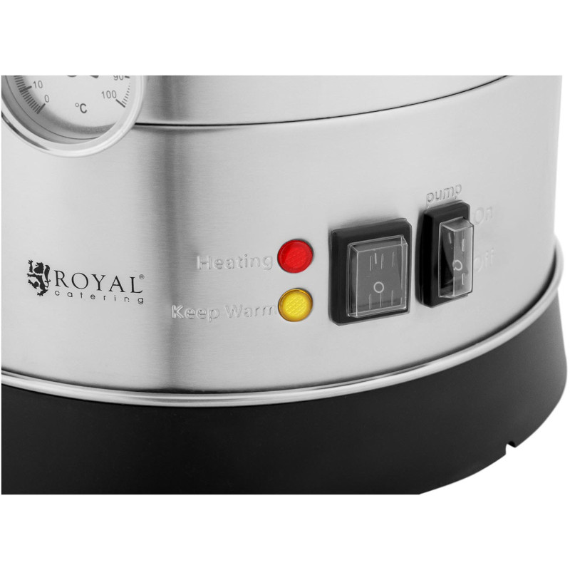 Košės ir virimo virdulys alaus gamybai STAL 30-110C 32 l 2000 W