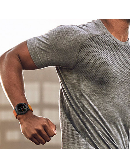 
„Garmin Fenix 3 / 5X / 3HR / 5X Plus / 6X / 6X Pro / 7X“ nailono „Pro“ laikrodžio dirželis – juodas
