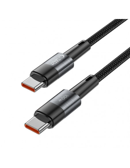 
USB-C PD 100W 5A 3m kabelis – pilkas
