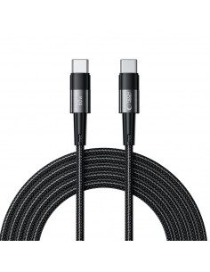 
USB-C PD 60W 3A 3m kabelis – pilkas
