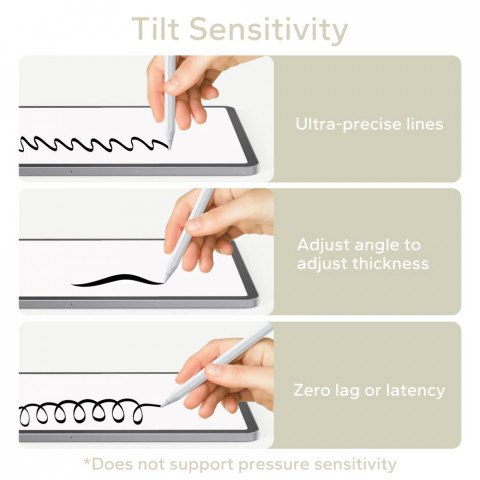 
Magnetinis rašiklis iPad skaitmeniniam magnetiniam rašikliui 3 - baltas
