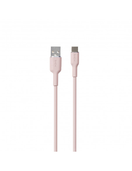 
USB-A - USB-C laidas 1,5 m - rožinis
