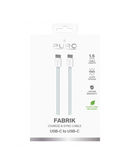 
USB-C 60W 480mbps 1,5m kabelis – mėlynas
