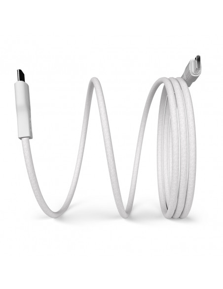 
USB-C 60W magnetinis kabelis USB 1m – baltas
